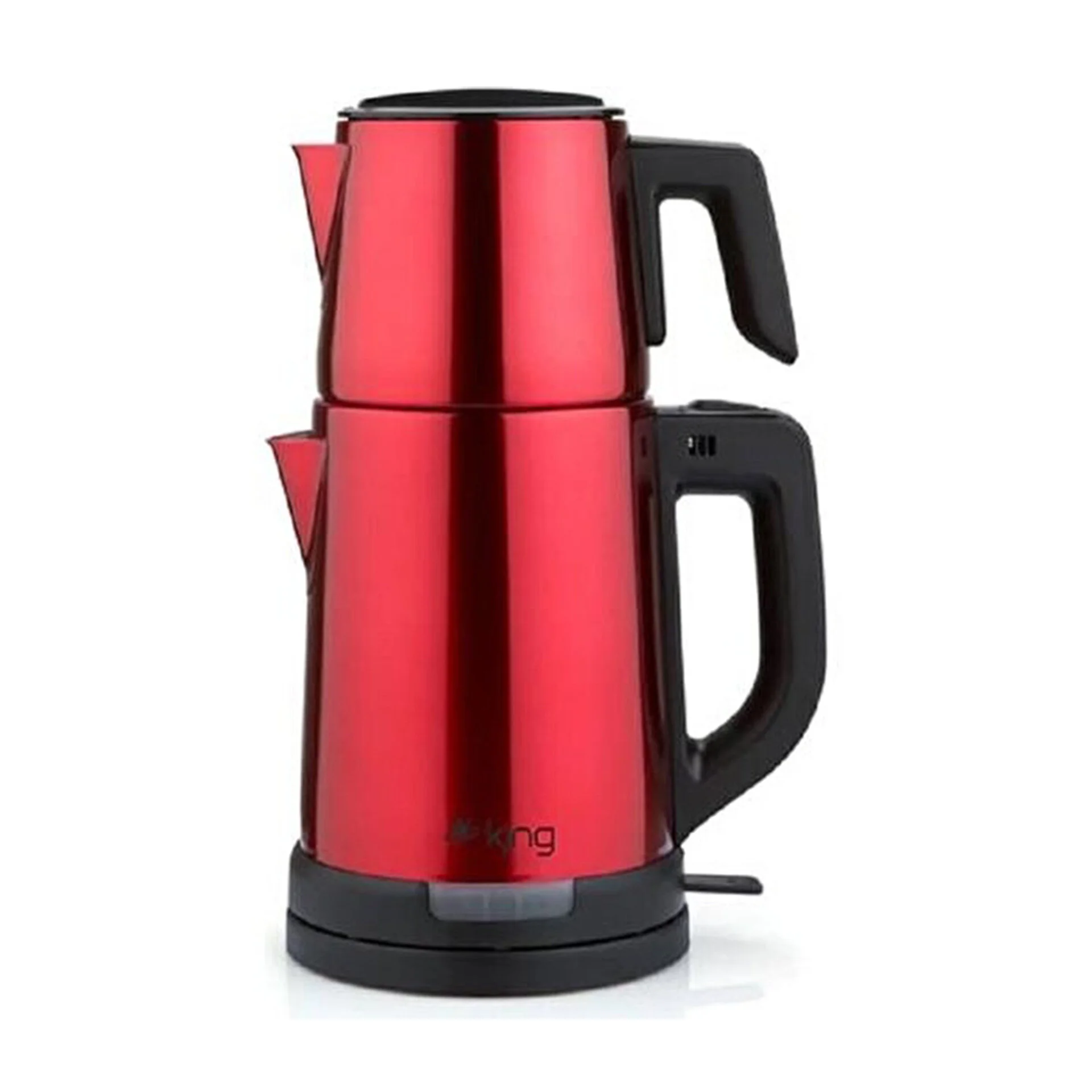 King KCM332 Tea Pro Kırmızı Çay Makinesi