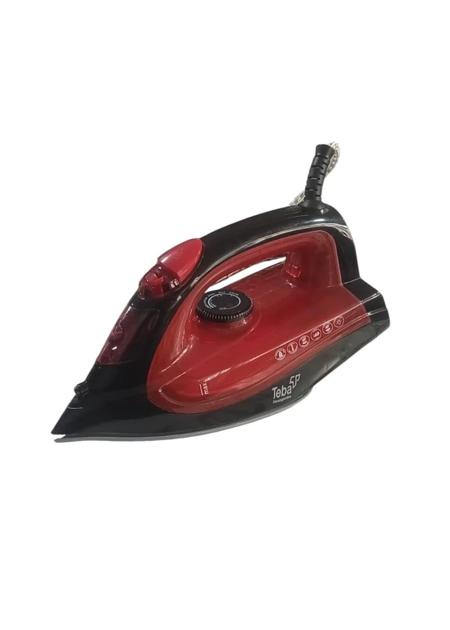 Teba Steam Iron Buharlı Ütü 2200W Kırmızı