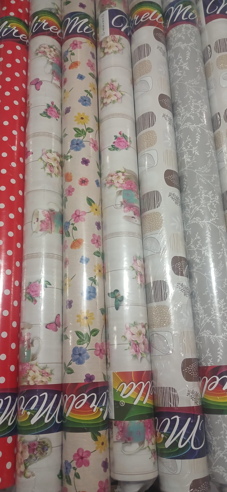 140 cm x 20 mt Elyaflı Masa Örtüsü Mirella PVC
