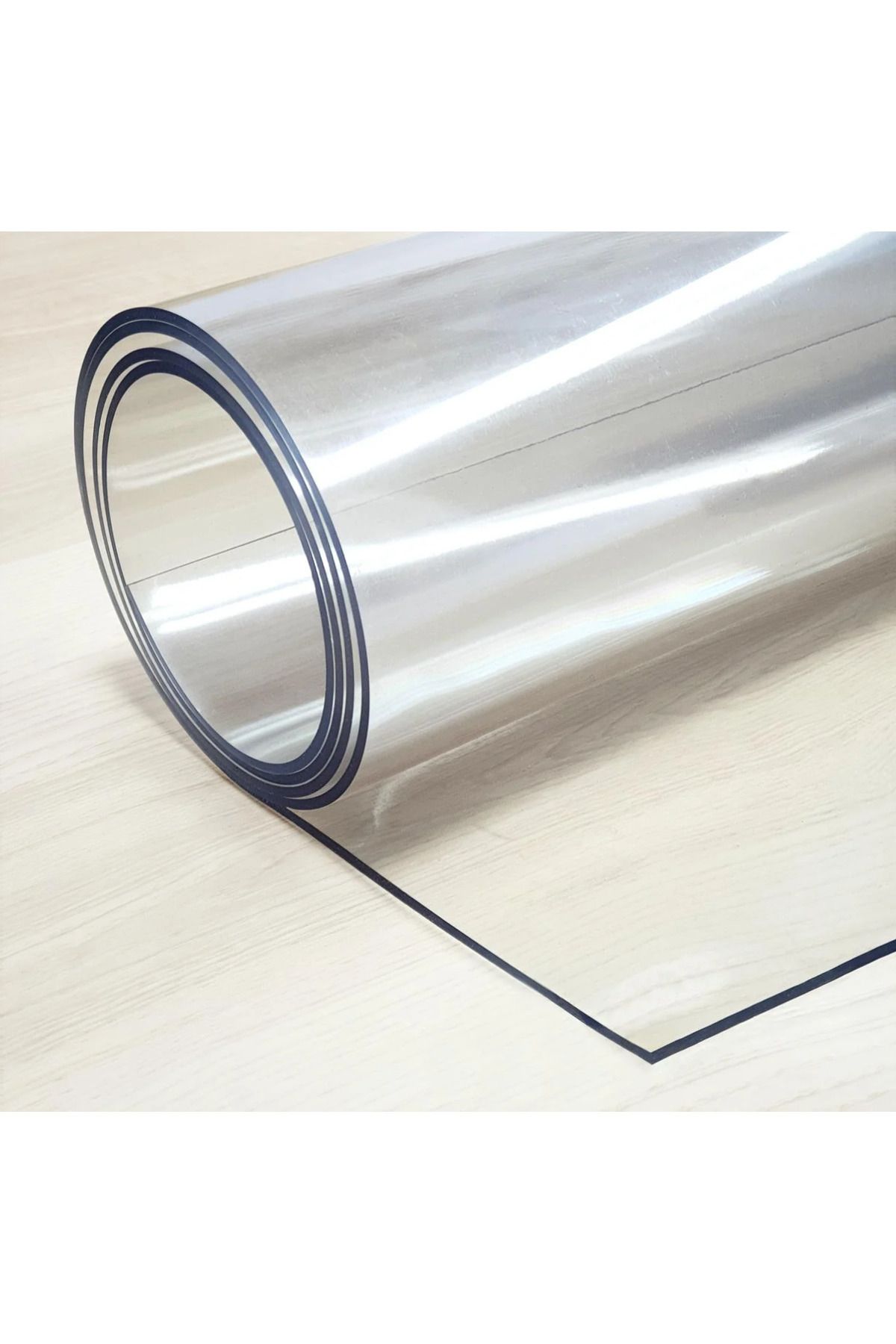 1,3 mm x 90 cm x 15 mt PVC Şeffaf Film