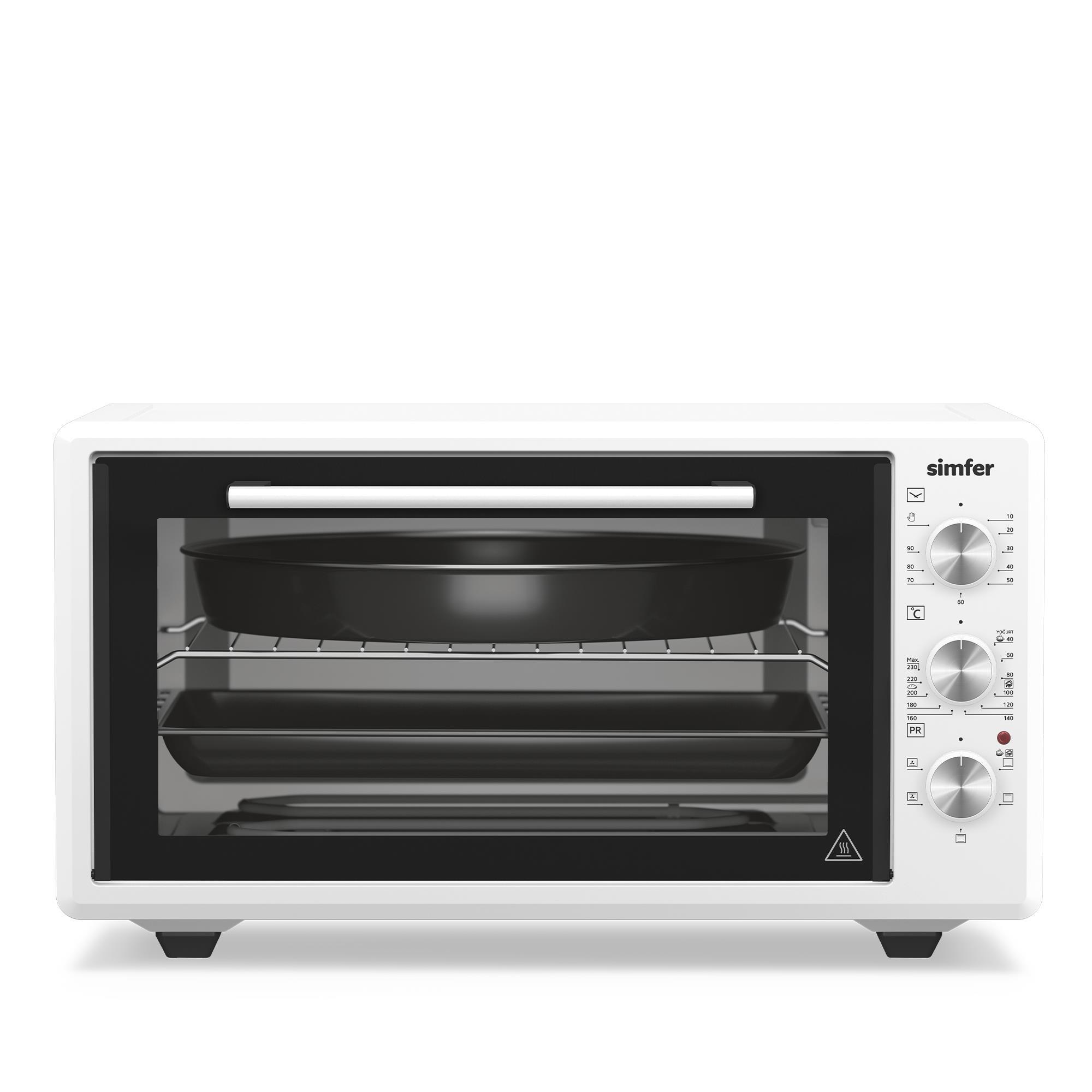 Simfer 4546 Beyaz Torbu Midi 45 Lt Fırın