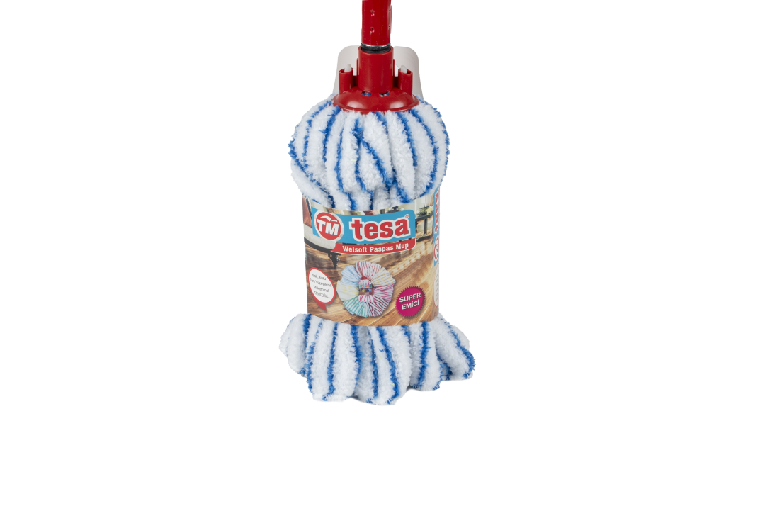 Tesa Welsoft Çizgili Kartelalı Mop