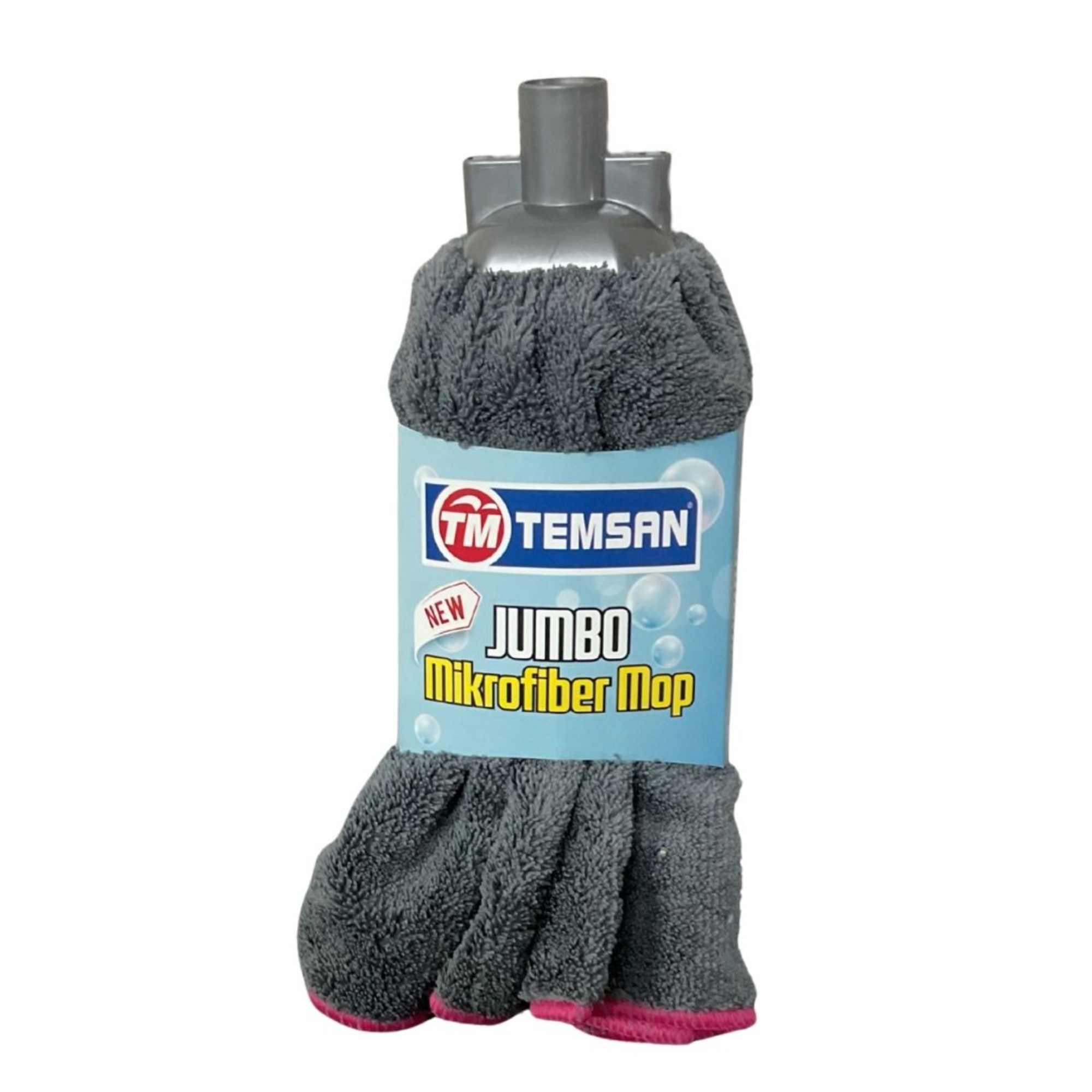 Temsan Mikrofiber Mop Lüx Jumbo *Gri