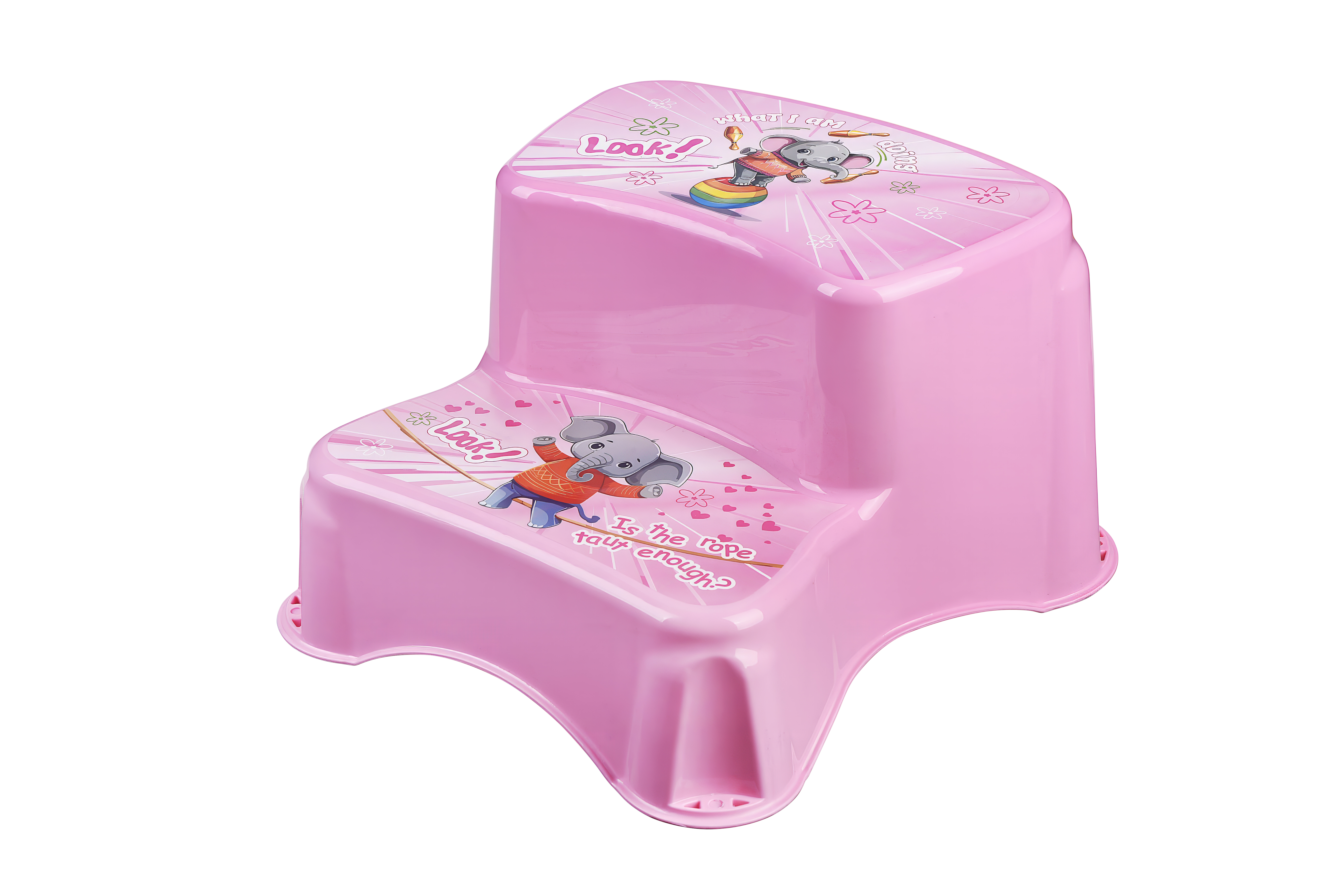 Tuffex TP866-67 Desenli İki Katlı Basamaklı Tabure