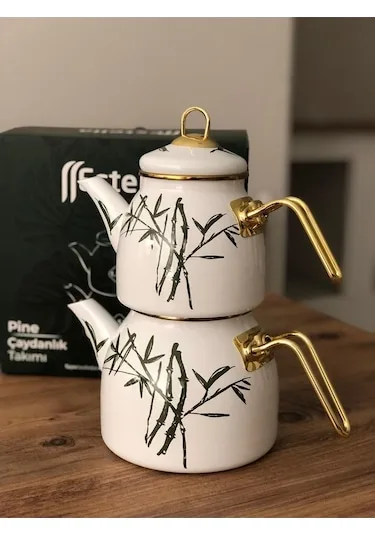 Estella Pine Çaydanlık Takımı Muson Desen