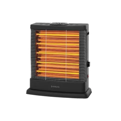 Minisan Maxi MS-2500 Siyah 2500 W Quartz Isıtıcı S