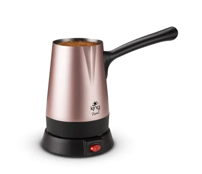 King K449 Fasıl Kahve Makinesi Gold Rose*16